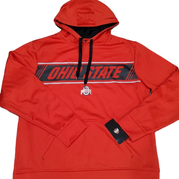 Ohio State Scarlet & Gray Offical Licensed  Product Hooded Sweatshirt Size Small - Picture 1 of 3